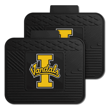 Idaho Vandals Back Seat Car Utility Mats - 2 Piece Set