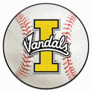 Idaho Vandals Baseball Rug - 27in. Diameter