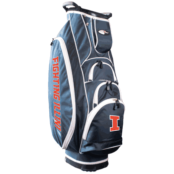 Illinois Fighting Illini Albatross Golf Cart Bag - Navy