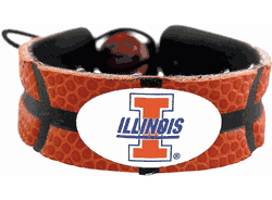 Illinois Fighting Illini Bracelet Classic Basketball CO