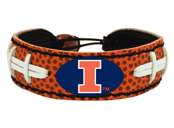 Illinois Fighting Illini Bracelet Classic Football CO
