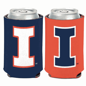 Illinois Fighting Illini Can Cooler