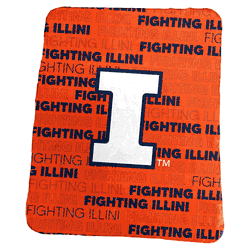 Illinois Fighting Illini Classic Throw
