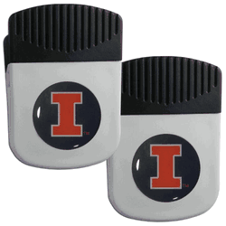 Illinois Fighting Illini Clip Magnet with Bottle Opener, 2 pack