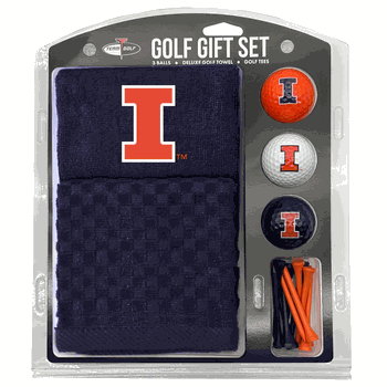 Illinois Fighting Illini Embroidered Towel Gift Set