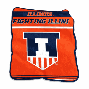 Illinois Fighting Illini Gameday Raschel Throw