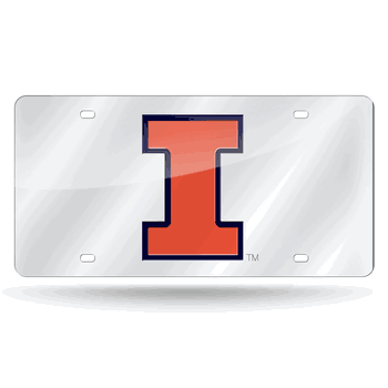 Illinois Fighting Illini Laser Tag (Silver)