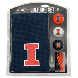 Illinois Fighting Illini Microfiber Towel Gift Set - 16 x 40 (Colored)