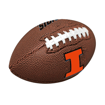 Illinois Fighting Illini Mini Size Composite Football