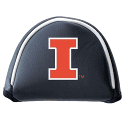 Illinois Fighting Illini Putter Cover - Mallet (Colored)