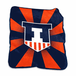 Illinois Fighting Illini Raschel Throw
