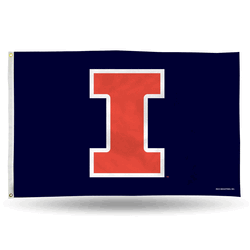 Illinois Fighting Illini Standard 3' x 5' Banner Flag