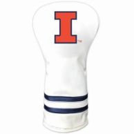 Illinois Fighting Illini Vintage Driver Headcover (White)