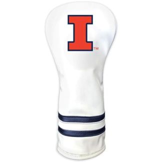 Illinois Fighting Illini Vintage Fairway Headcover (White)