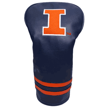 Illinois Fighting Illini Vintage Golf Driver Headcover