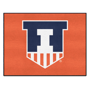 Illinois Illini All-Star Rug - 34 in. x 42.5 in.