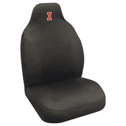 Illinois Illini Embroidered Seat Cover