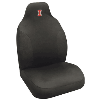Illinois Illini Embroidered Seat Cover