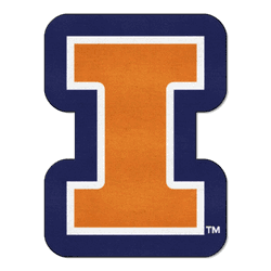 Illinois Illini Mascot Rug