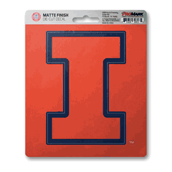 Illinois Illini Matte Decal Sticker