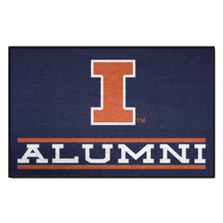 Illinois Illini Starter Mat Accent Rug - 19in. x 30in. Alumni Starter Mat