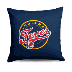 Indiana Fever WNBA Double Down Throw Pillow 18 x 18 inches