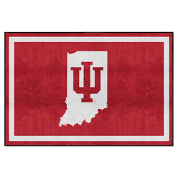 Indiana Hooisers 5ft. x 8 ft. Plush Area Rug