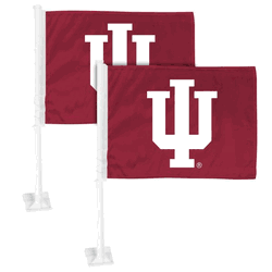 Indiana Hooisers Car Flag Large 1pc 11" x 14"