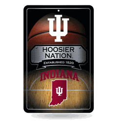 Indiana Hoosiers  11" x 17" Home Decor Sign