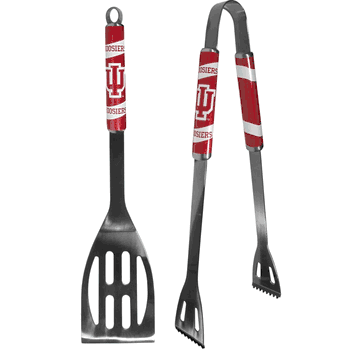 Indiana Hoosiers 2 pc Steel BBQ Tool Set