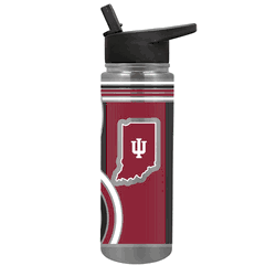Indiana Hoosiers 24oz Cool Vibes Jr. Thirst Hydration Water Bottle