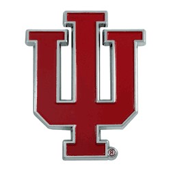 Indiana Hoosiers 3D Color Metal Emblem