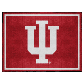 Indiana Hoosiers 8ft. x 10 ft. Plush Area Rug