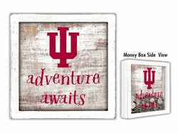 Indiana Hoosiers Adventure Awaits Money Box