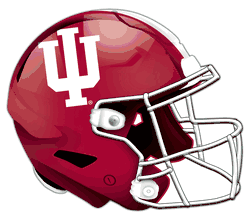 Indiana Hoosiers Authentic Helmet Cutout 24"