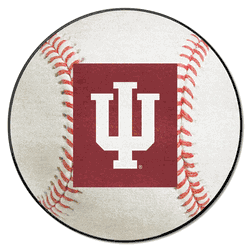 Indiana Hoosiers Baseball Rug - 27in. Diameter