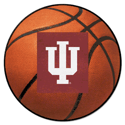 Indiana Hoosiers Basketball Rug - 27in. Diameter