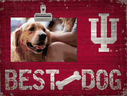 Indiana Hoosiers Best Dog Clip Frame