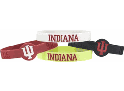 Indiana Hoosiers Bracelets - 4 Pack Silicone