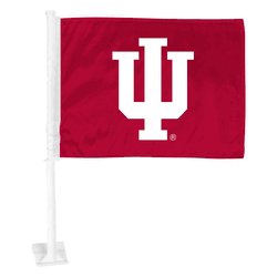 Indiana Hoosiers Car Flag Large 1pc 11" x 14"