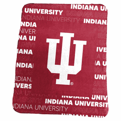 Indiana Hoosiers Classic Throw