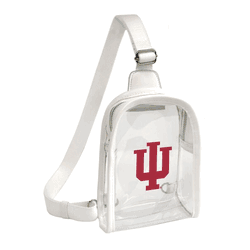Indiana Hoosiers Clear Mini Sling Stadium Bag