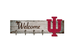 Indiana Hoosiers Coat Hanger 6x24