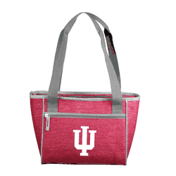 Indiana Hoosiers Crosshatch 16 Can Cooler Tote