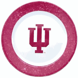 Indiana Hoosiers Dinner Plate Set 4 Piece CO