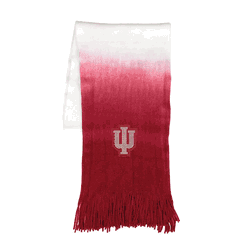 Indiana Hoosiers Dip Dye Scarf Dark Red