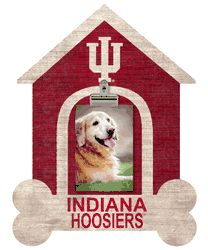 Indiana Hoosiers Dog Bone House Clip Frame