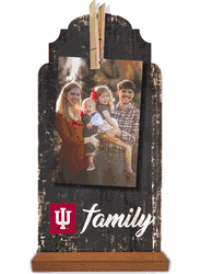 Indiana Hoosiers Family Clothespin 6x12