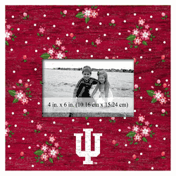 Indiana Hoosiers Floral 10x10 Frame