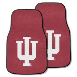 Indiana Hoosiers Front Carpet Car Mat Set - 2 Pieces